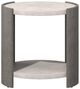 Bernhardt Prado Buff/Porcini Side Table-1