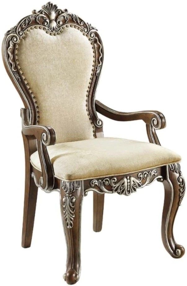 ACME Furniture Latisha Antique Oak Dining Arm Chair-0