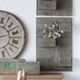 A & B Home Hiro 4-Piece Gray Leaning Wall Planter Set-2