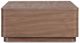 Moe's Home Collection Round Off Natural Walnut Coffee Table-2