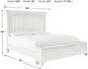 Benchcraft® Kanwyn Whitewash King Panel Bed with 1-Bench Storage -2