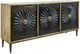 YHD Adah Bronze Iron Large Cabinet-0