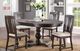 Winners Only® Xcalibur Espresso Pedestal Dining Table-1