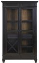 Martin Furniture Hartford Black Dining Display Cabinet-1