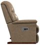 La-Z-Boy® Reed Beige Leather Power Rocking Recliner with Headrest and Lumbar-2
