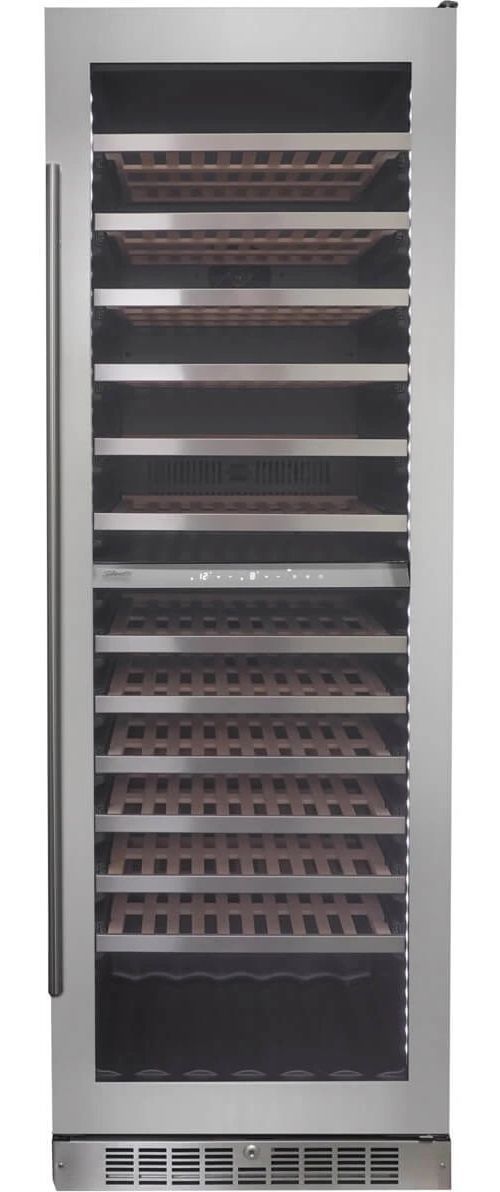 Silhouette® Professional™ Saxony 1 24" 4 Cu. Ft. Stainless Steel Frame Wine Cooler-0