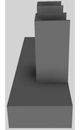 Vent-A-Hood® 66" Gunsmoke Contemporary Wall Mounted Range Hood-1