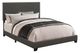 Coaster® Boyd Charcoal California King Upholstered Bed-0
