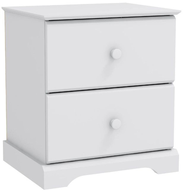 HH2 Home Campbell White Nightstand-0