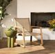 Dovetail Furniture Rhett Olive Green Outdoor Side Table-1