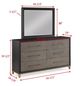 Crown Mark Payson Brown Dresser-2