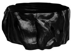 Moe's Home Collection Notte Black Concrete Outdoor Coffee Table