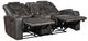 Mazin Furniture McBride Brown/Grey Power Reclining Loveseat-2