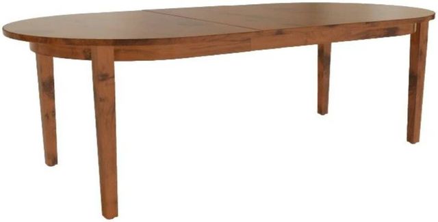 Mavin Customizable 48" x 72" Oval Extendable Dining Table with 2 Leaves-0