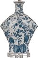 Bassett Mirror Clovelly Blue/White Table Lamp-2