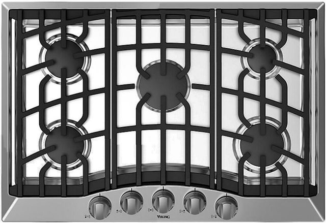 Viking® 30" Stainless Steel Natural Gas Cooktop