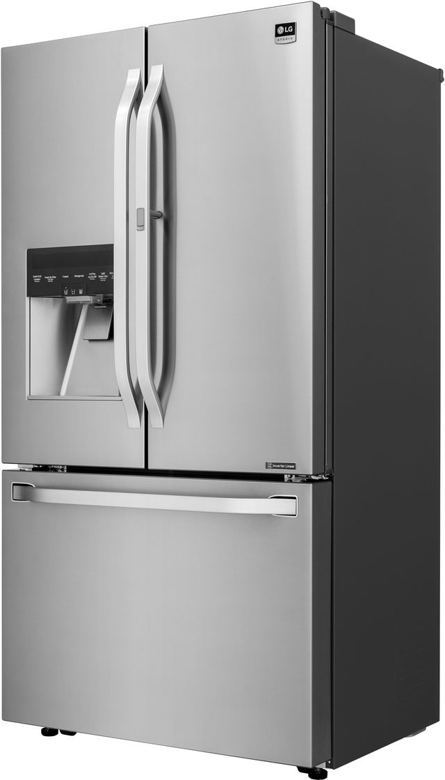 LG Studio 23.5 Cu. Ft. Stainless Steel Counter Depth French Door Refrigerator-3
