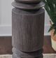 Signature Design by Ashley® Fainwell Distressed Black Floor Lamp-1