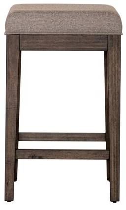 Liberty Furniture Arrowcreek Gray Taupe/Weathered Stone Counter Stool-3