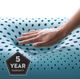 Malouf® Z® Shoulder Zoned Gel Dough® Queen Bed Pillow-5