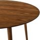 Armen Living Arcadia Walnut 48" Round Dining Table-2