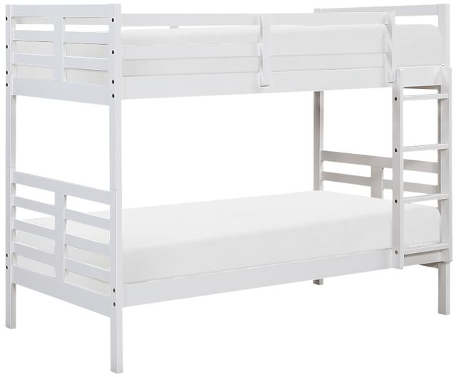 Homelegance® Darden White Twin over Twin Youth Bunk Bed-0