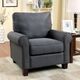 Furniture of America® Hensel Gray Chair-1