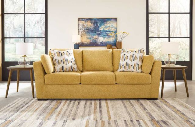 Signature Design by Ashley® Keerwick Sunflower Queen Sofa Sleeper-4