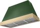 AGA Euclid 48" Mineral Green Wall Mounted Range Hood  with Brushed Brass Trim-0