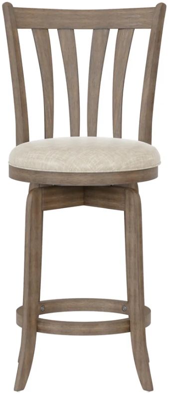 HH2 Home Hartville Beige/Brown/Gray Counter Height Stool-1
