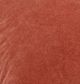 Classic Home Heirloom Velvet Terra Cotta 22"x22" Throw Pillow-1