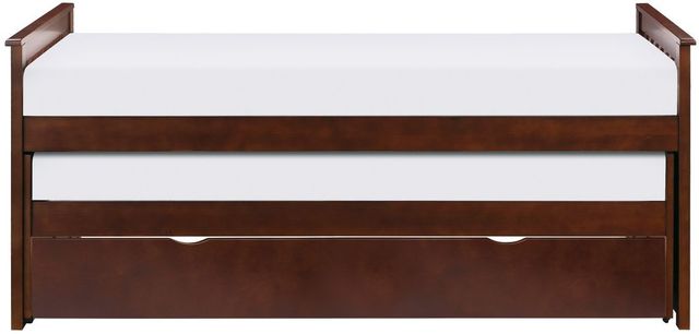 Homelegance® Rowe Dark Cherry Youth Twin/Twin Bed with Twin Trundle-2