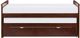 Homelegance® Rowe Dark Cherry Youth Twin/Twin Bed with Twin Trundle-2