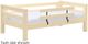 Crate Designs™ Furniture TimberFrame Unfinished Twin Upper Bunk Bed-0