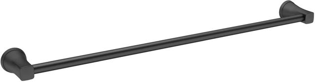 American Standard Glenmere Matte Black 24" Towel Bar-0