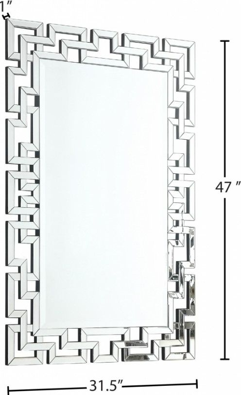 Meridian Furniture Aria Wall Mirror-2