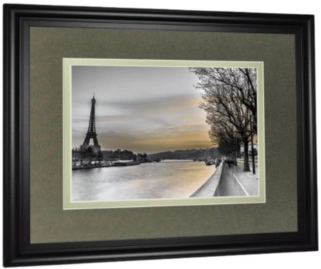 Classy Living Assaf Frank River Seine And The Eiffel Tower 34" Wall Art-3
