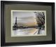 Classy Living Assaf Frank River Seine And The Eiffel Tower 34" Wall Art-3