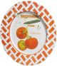 A & B Home Abington 4-Piece Red Tomato Plate Set-1