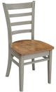 John Thomas Furniture® Dining Essentials Emily Hickory/Stone Side Chair-0