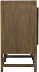 YHD Thalassia Brown/Soft Gray 4-Door Large Cabinet-4