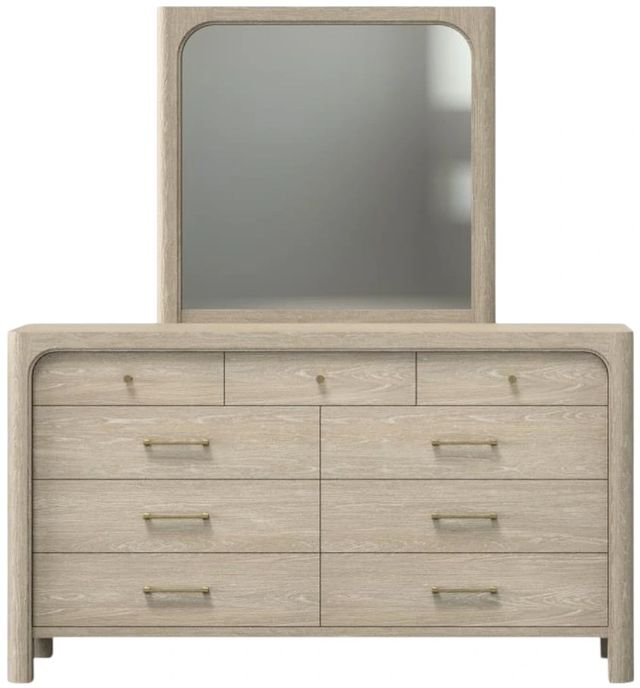 Coaster® Solano Weathered Mango Dresser with Mirror-2