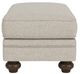 Flexsteel® Winston Silver Driftwood Cocktail Ottoman-1