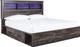 Signature Design by Ashley® Drystan Brown King 2-Drawer Storage Bookcase Bed-0