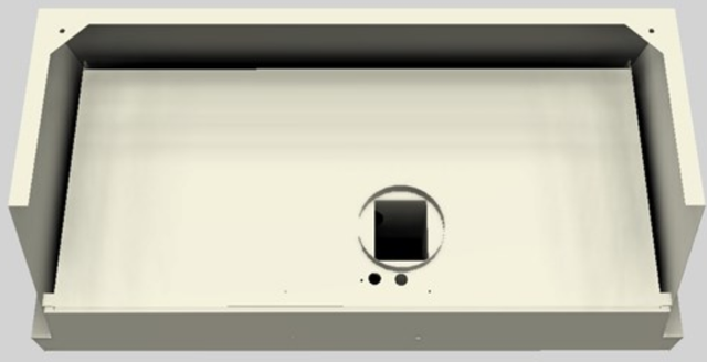 Vent-A-Hood® Designer Series 48" Biscuit Wall Mounted Range Hood-4