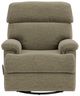 Flexsteel® Geneva Brown Dune Swivel Gliding Recliner-1
