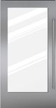 Sub-Zero® Classic 36" Stainless Steel Flush Inset Door Panel with Pro Handle-0