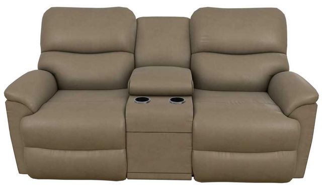 La-Z-Boy® Trouper Marble Power Reclining Loveseat with Console, Headrest, and Lumbar-1