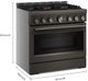 KitchenAid® 36" Black Ore 6 Burner Pro Style Gas Range with No Preheat Air Fry Mode-1