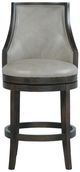 Fairfield® Customizable Pelle Provisions Robroy Leather Swivel Bar Stool-1